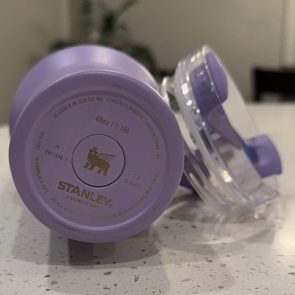 40oz Stanley Purple Travel Mug - Picture 3 of 5